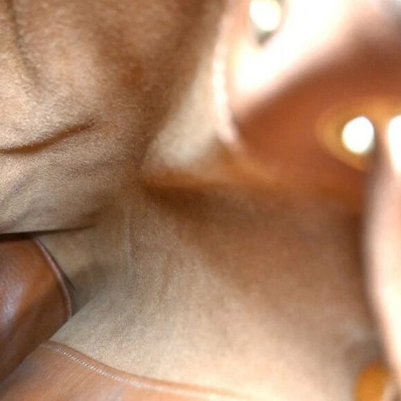 GUCCI Logo Bamboo 2way One Shoulder Body Hand Bag Brown Gold Italy 61EG228 - Picture 10 of 16